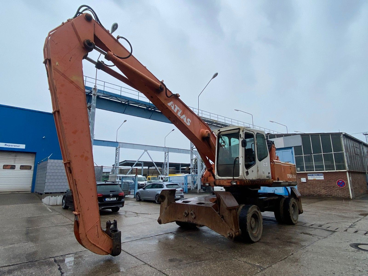 Atlas 1704 MI mit Greifer Umschlagbagger Lang - Колісний екскаватор: фото 4 Atlas 1704 MI mit Greifer Umschlagbagger Lang - Колісний екскаватор: фото 4