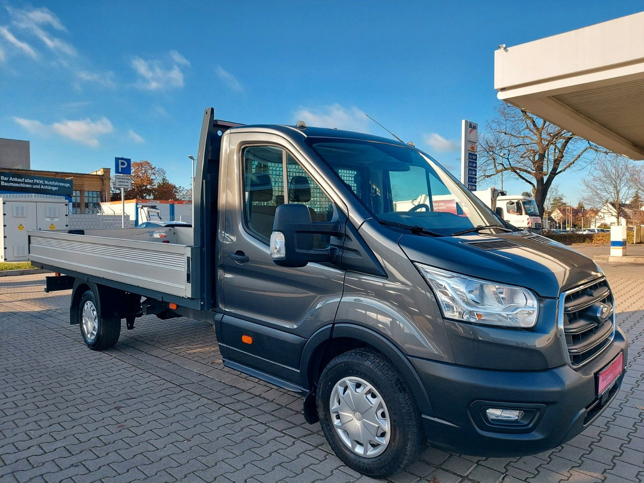 Ford Transit Pritsche 350 L4 extra lang Luftfeder - Легка бортова вантажівка: фото 1 Ford Transit Pritsche 350 L4 extra lang Luftfeder - Легка бортова вантажівка: фото 1