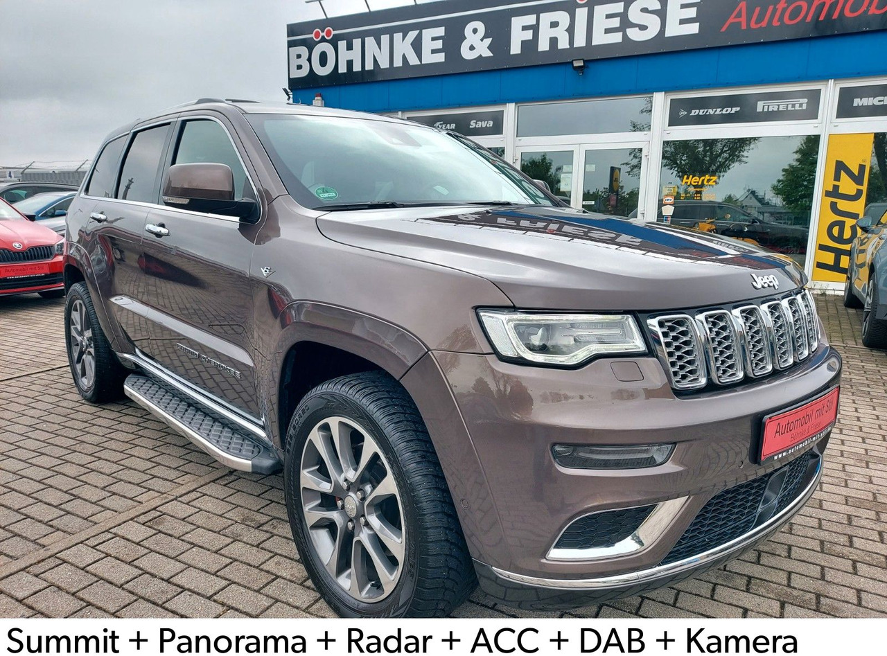 Jeep Grand Cherokee 3.0 CRD Summit LEDER LED Pano 4x4 - Позашляховик: фото 1 Jeep Grand Cherokee 3.0 CRD Summit LEDER LED Pano 4x4 - Позашляховик: фото 1