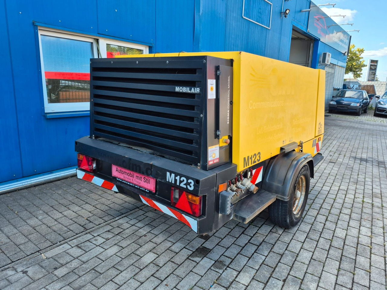 Kaeser M123 SIGMA DEUTZ FAHRANLAGE 624 STD. KOMUNAL - Повітряний компресор: фото 1 Kaeser M123 SIGMA DEUTZ FAHRANLAGE 624 STD. KOMUNAL - Повітряний компресор: фото 1