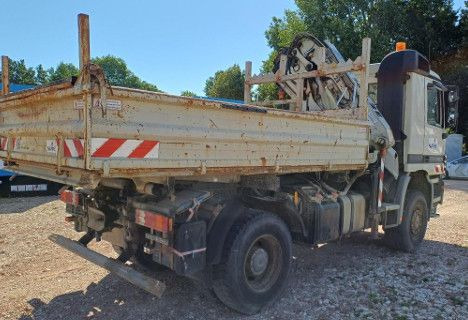 Mercedes-Benz ACTROS 1831 4X4 KRAN MEILER ALLRAD ATLAS KRAN - Самоскид вантажівка, Вантажівка з маніпулятором: фото 4 Mercedes-Benz ACTROS 1831 4X4 KRAN MEILER ALLRAD ATLAS KRAN - Самоскид вантажівка, Вантажівка з маніпулятором: фото 4