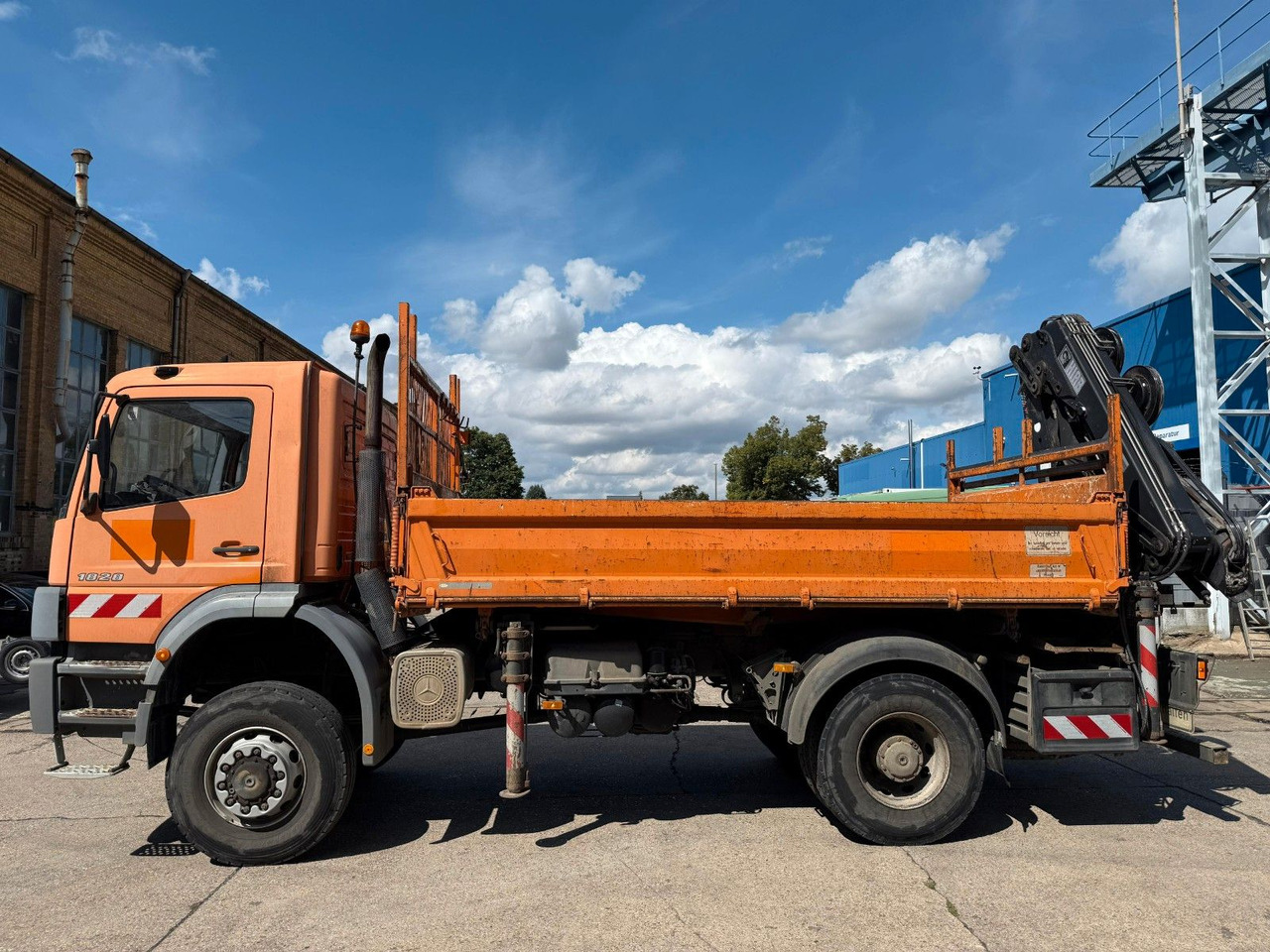 Mercedes-Benz ATEGO 1828 4X4 MEILER + HIAB KRAN 144 FS-3 в лізинг Mercedes-Benz ATEGO 1828 4X4 MEILER + HIAB KRAN 144 FS-3: фото 10