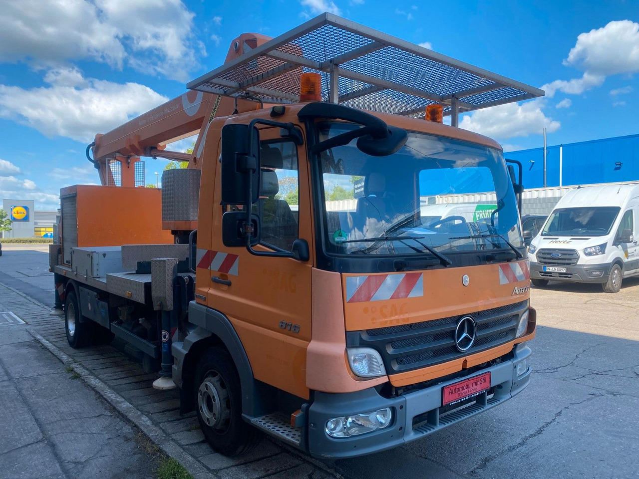 Mercedes-Benz ATEGO WUMAG ELEVANT WT230 23m TÜV - Автовишка: фото 2 Mercedes-Benz ATEGO WUMAG ELEVANT WT230 23m TÜV - Автовишка: фото 2