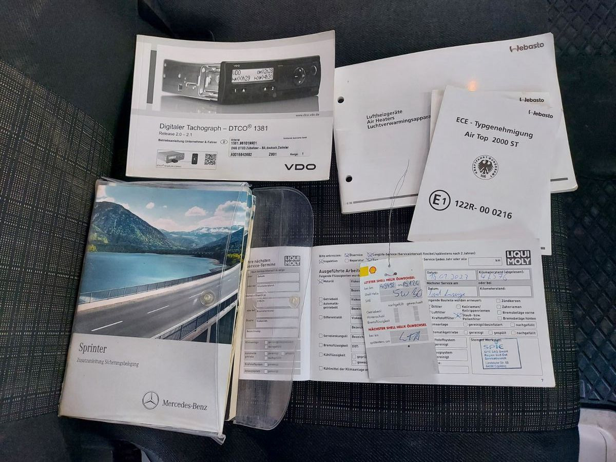 Пасажирський фургон Mercedes-Benz Sprinter II Kasten 516 CDI MAXI KLIMAA. STANDHEI: фото 28