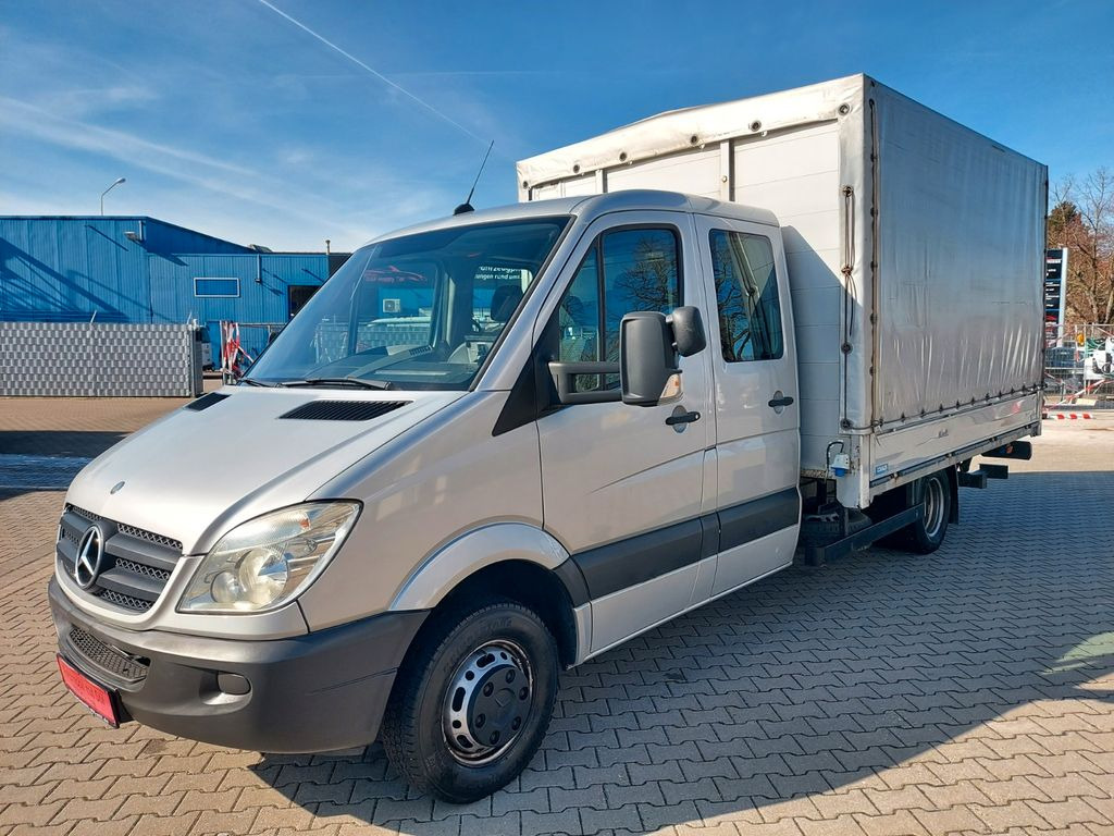 Mercedes-Benz Sprinter II PLANE DoKa 515 CDI LBW KLIMA 6SITZE - Тентований фургон, Вантажопасажирський фургон: фото 4 Mercedes-Benz Sprinter II PLANE DoKa 515 CDI LBW KLIMA 6SITZE - Тентований фургон, Вантажопасажирський фургон: фото 4