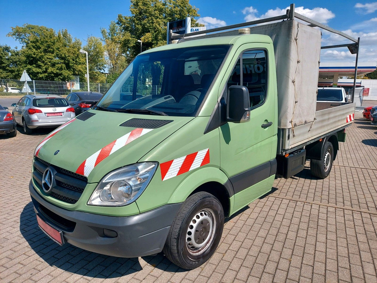Mercedes-Benz Sprinter II Pritsche 316 Pritsche Klima Sandheiz - Тентований фургон: фото 5 Mercedes-Benz Sprinter II Pritsche 316 Pritsche Klima Sandheiz - Тентований фургон: фото 5