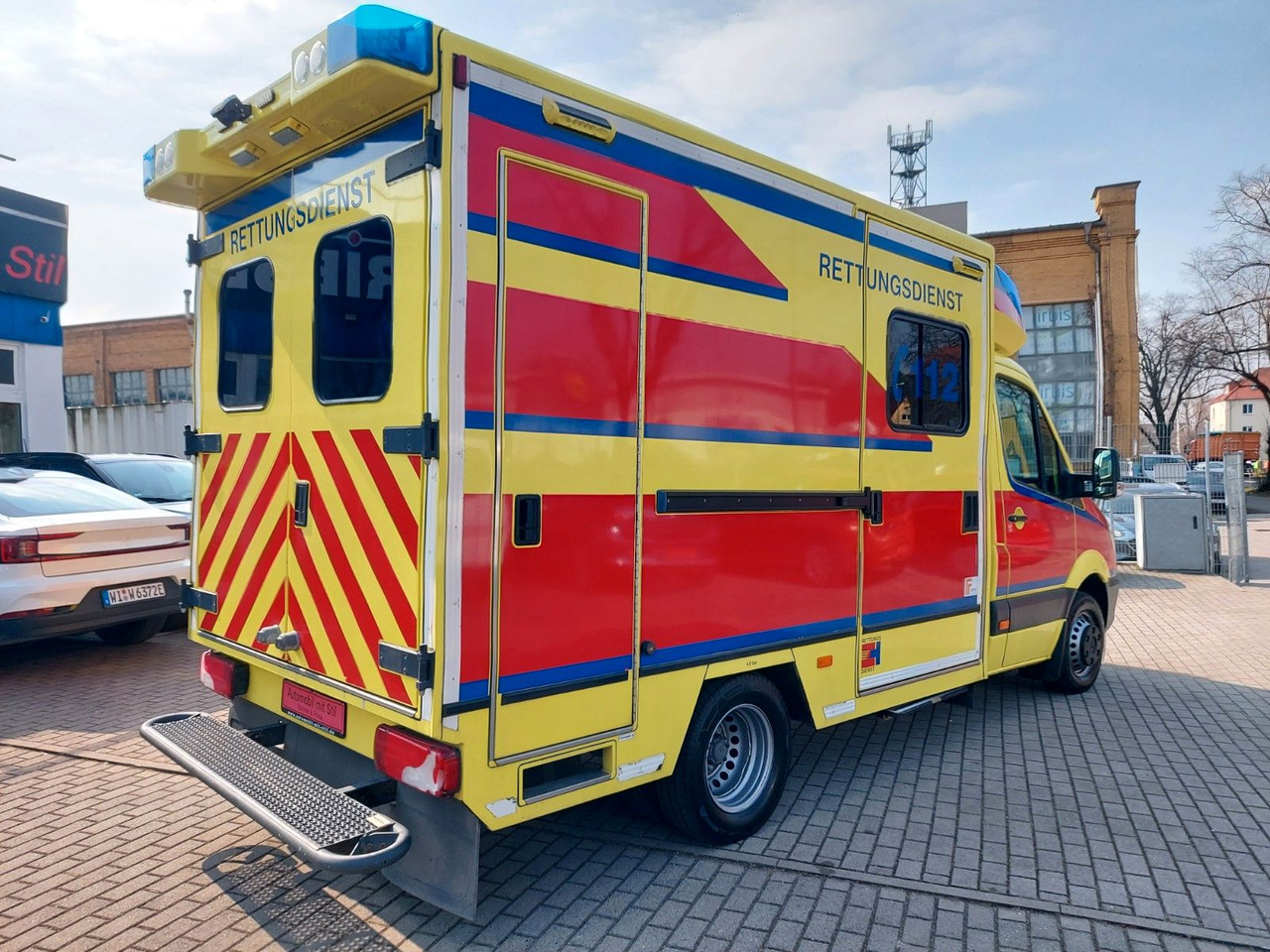 Новий Карета швидкої допомоги Mercedes-Benz Sprinter II Pritsche 516 Autom. RTW Ambulance: фото 7