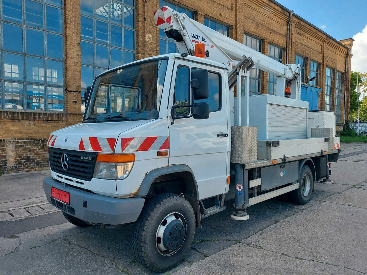 Mercedes-Benz VARIO 814D HUB Steiger WUMAG WDT 155 4X4 ALLRAD - Автовишка: фото 5 Mercedes-Benz VARIO 814D HUB Steiger WUMAG WDT 155 4X4 ALLRAD - Автовишка: фото 5