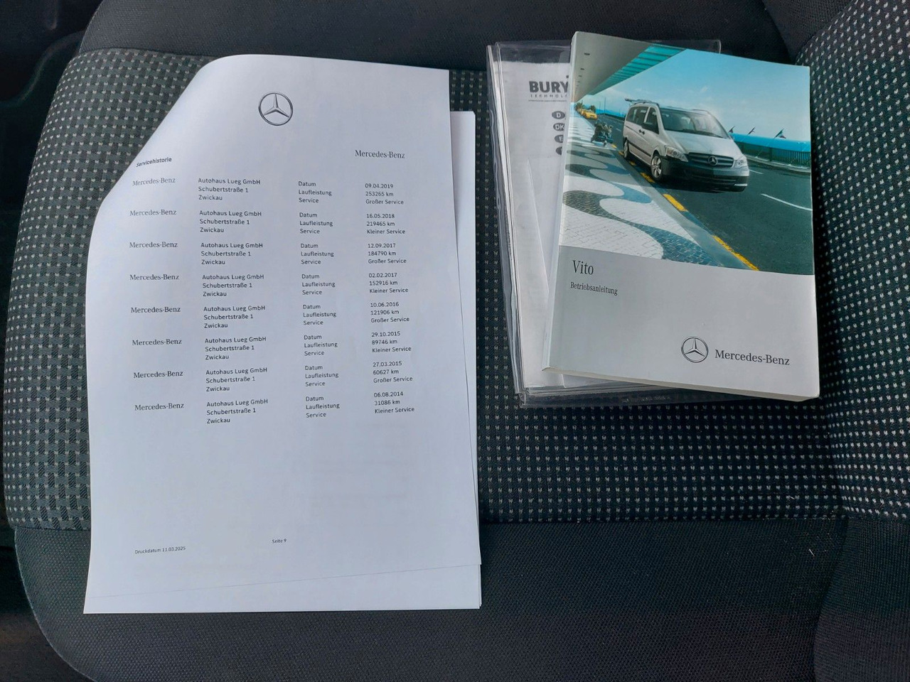 Пасажирський фургон Mercedes-Benz Vito V6 165 KW 224 PS KLIMA Standheiz. SHZ TEMPO: фото 24