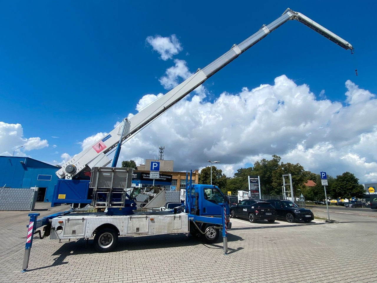 Mitsubishi CANTER DACHDECKER KLAAS AUTOKRAN - Вантажівка з маніпулятором: фото 1 Mitsubishi CANTER DACHDECKER KLAAS AUTOKRAN - Вантажівка з маніпулятором: фото 1