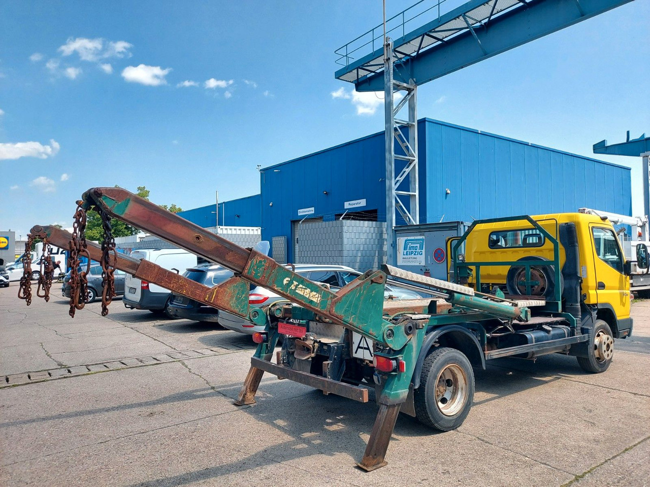 Mitsubishi Canter 7C18 Absetzer Kipper Meier Ratio 4500kg - Скіповий навантажувач вантажівка: фото 3 Mitsubishi Canter 7C18 Absetzer Kipper Meier Ratio 4500kg - Скіповий навантажувач вантажівка: фото 3