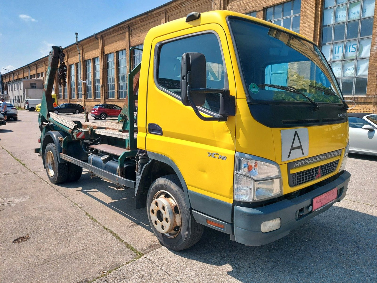 Mitsubishi Canter 7C18 Absetzer Kipper Meier Ratio 4500kg - Скіповий навантажувач вантажівка: фото 4 Mitsubishi Canter 7C18 Absetzer Kipper Meier Ratio 4500kg - Скіповий навантажувач вантажівка: фото 4