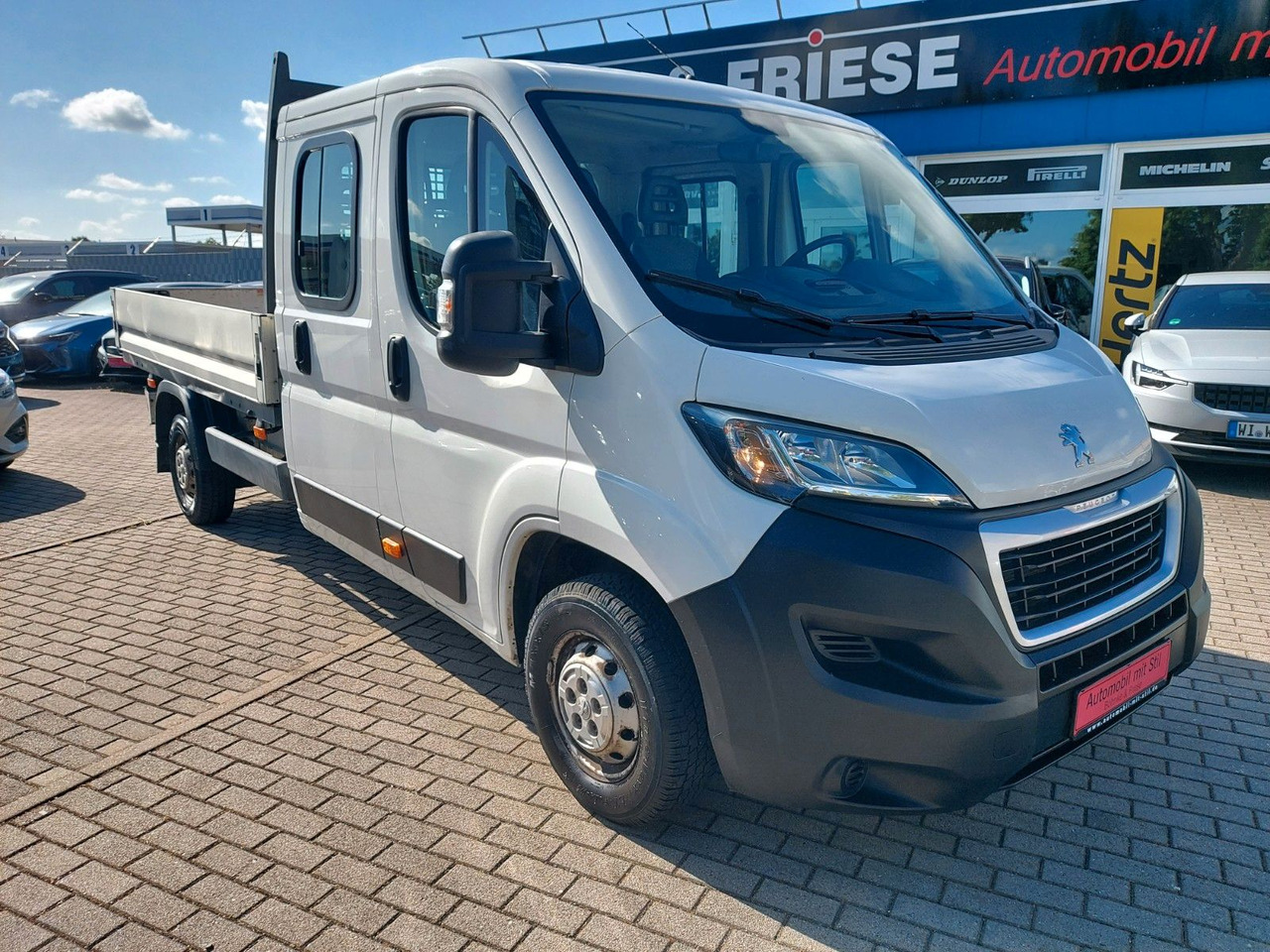 Peugeot Boxer Pritsche Doka. 335 L3 BlueHDi 130 Klima - Легка бортова вантажівка, Вантажопасажирський фургон: фото 1 Peugeot Boxer Pritsche Doka. 335 L3 BlueHDi 130 Klima - Легка бортова вантажівка, Вантажопасажирський фургон: фото 1