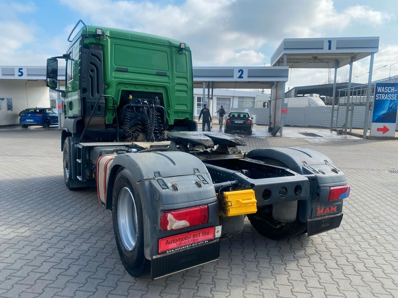 Тягач MAN TGS 18.460 Allrad Hydrodrive 4x4 Kipphydraulik: фото 7