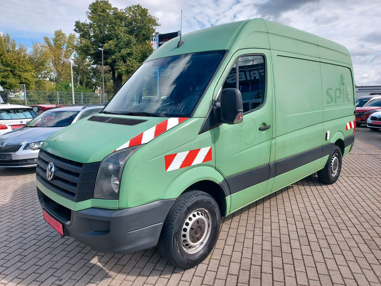Volkswagen Crafter Kasten 35 mittel L2H2 Hochdach Klima AHK - Суцільнометалевий фургон: фото 4 Volkswagen Crafter Kasten 35 mittel L2H2 Hochdach Klima AHK - Суцільнометалевий фургон: фото 4