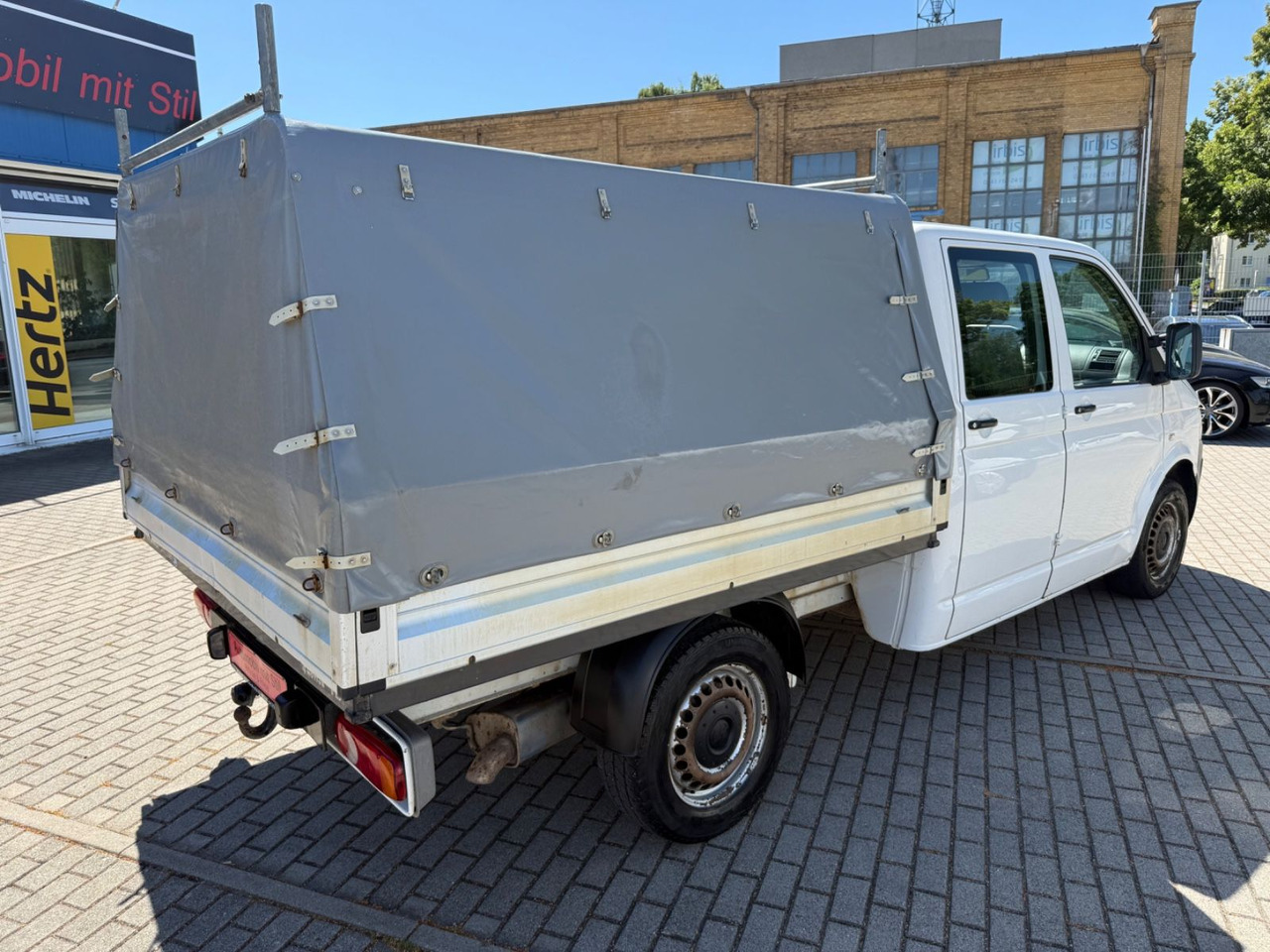 Volkswagen T5 Transporter Pritsche DoKA 4Motion 4x4 Klima - Тентований фургон, Вантажопасажирський фургон: фото 3 Volkswagen T5 Transporter Pritsche DoKA 4Motion 4x4 Klima - Тентований фургон, Вантажопасажирський фургон: фото 3