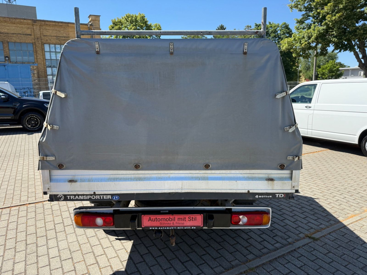 Volkswagen T5 Transporter Pritsche DoKA 4Motion 4x4 Klima - Тентований фургон, Вантажопасажирський фургон: фото 4 Volkswagen T5 Transporter Pritsche DoKA 4Motion 4x4 Klima - Тентований фургон, Вантажопасажирський фургон: фото 4