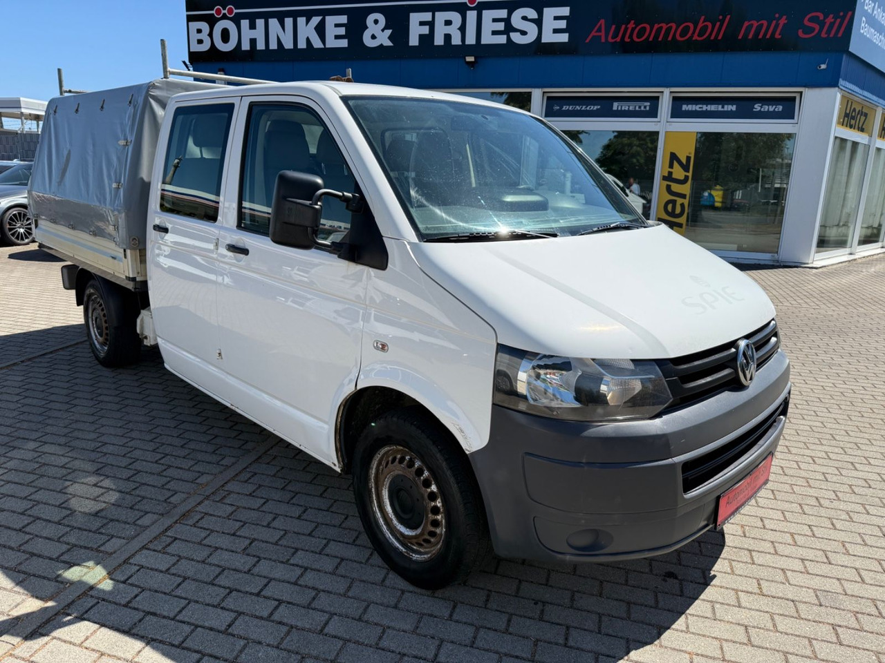 Volkswagen T5 Transporter Pritsche DoKA 4Motion 4x4 Klima - Тентований фургон, Вантажопасажирський фургон: фото 1 Volkswagen T5 Transporter Pritsche DoKA 4Motion 4x4 Klima - Тентований фургон, Вантажопасажирський фургон: фото 1