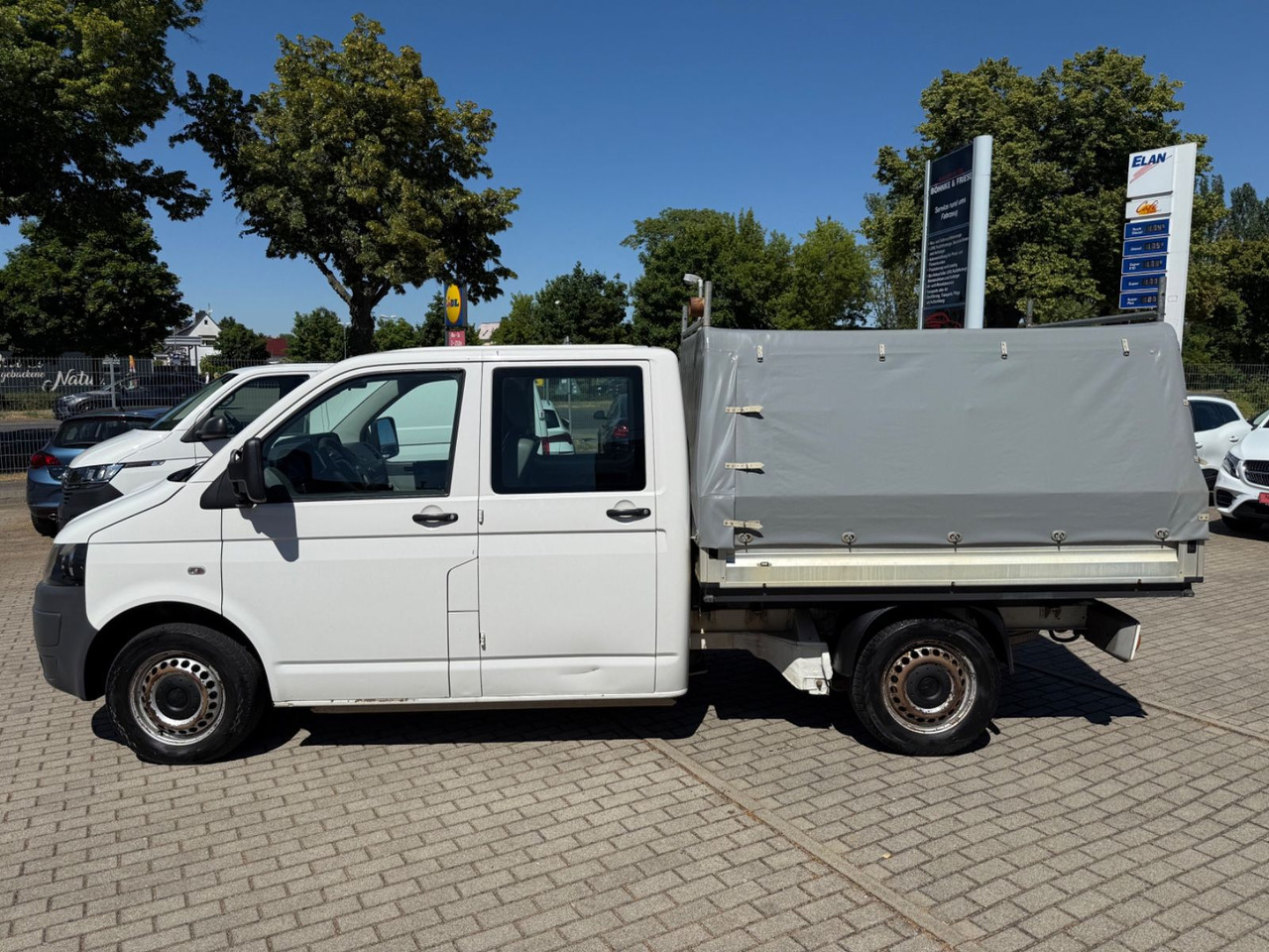 Volkswagen T5 Transporter Pritsche DoKA 4Motion 4x4 Klima - Тентований фургон, Вантажопасажирський фургон: фото 5 Volkswagen T5 Transporter Pritsche DoKA 4Motion 4x4 Klima - Тентований фургон, Вантажопасажирський фургон: фото 5