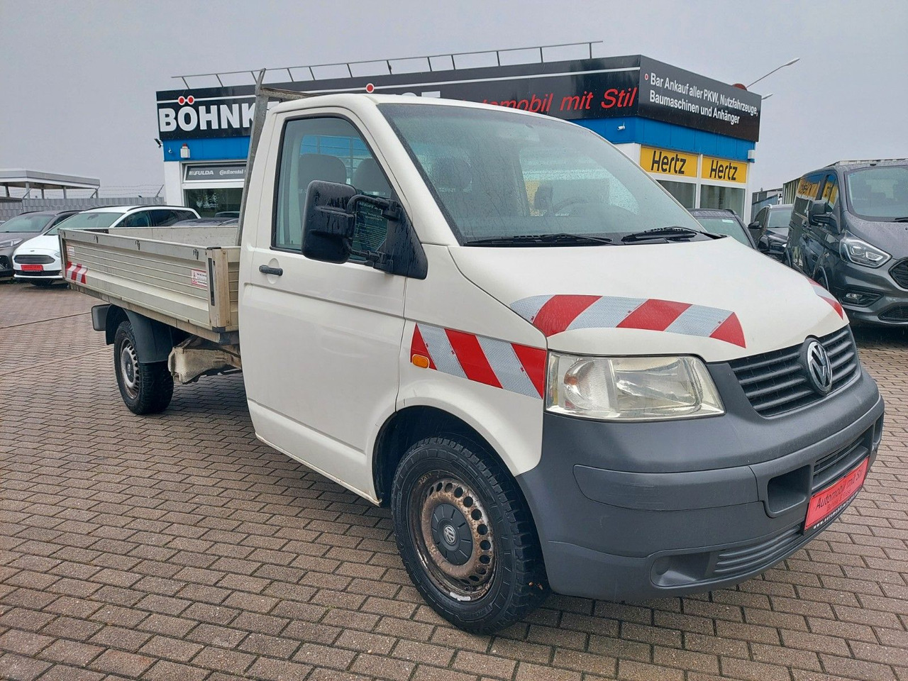 Volkswagen T5 Transporter Pritsche lang 1.9 AHK - Легка бортова вантажівка: фото 1 Volkswagen T5 Transporter Pritsche lang 1.9 AHK - Легка бортова вантажівка: фото 1