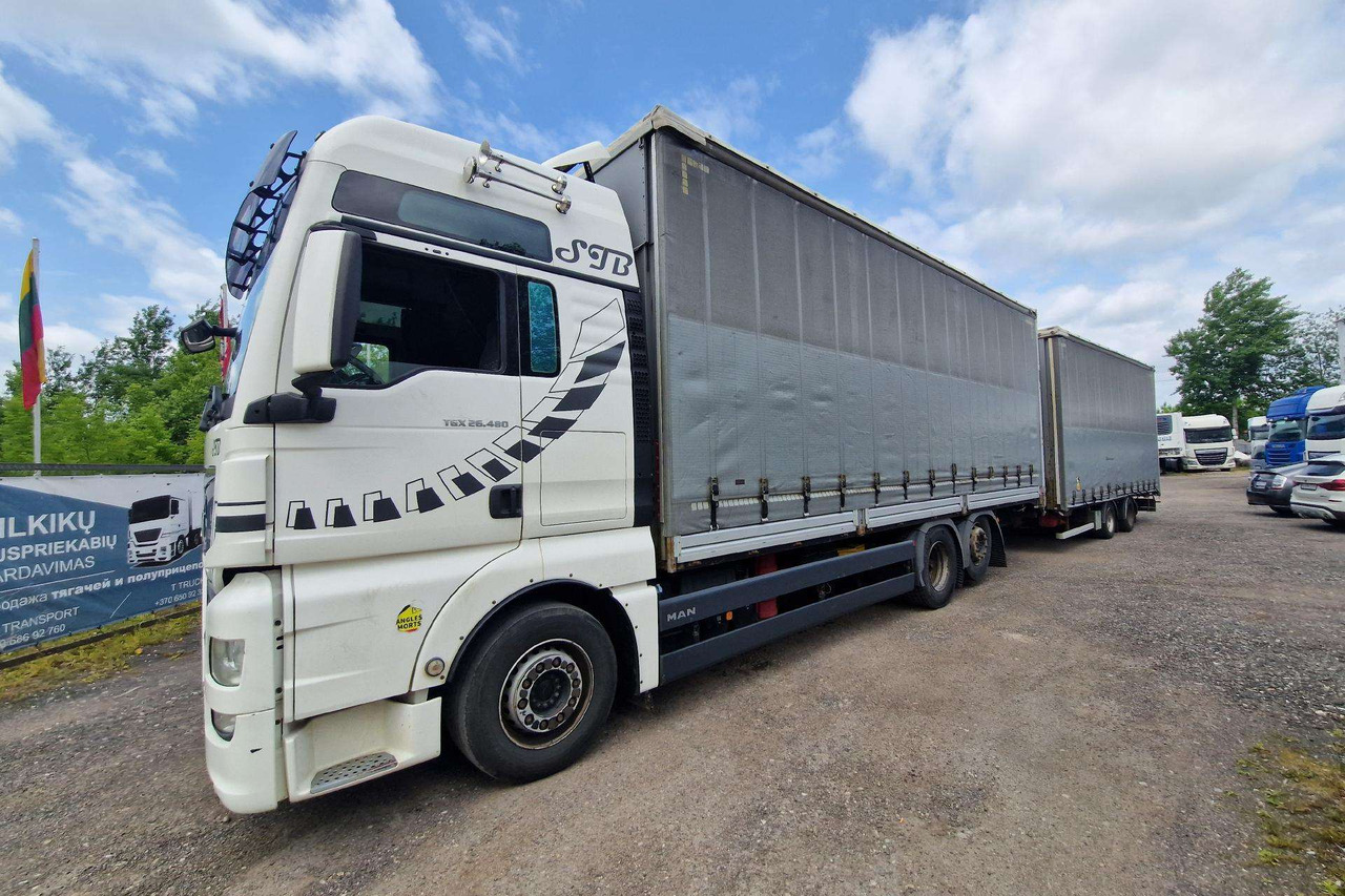 MAN TGX 480 - Тентована вантажівка: фото 2 MAN TGX 480 - Тентована вантажівка: фото 2