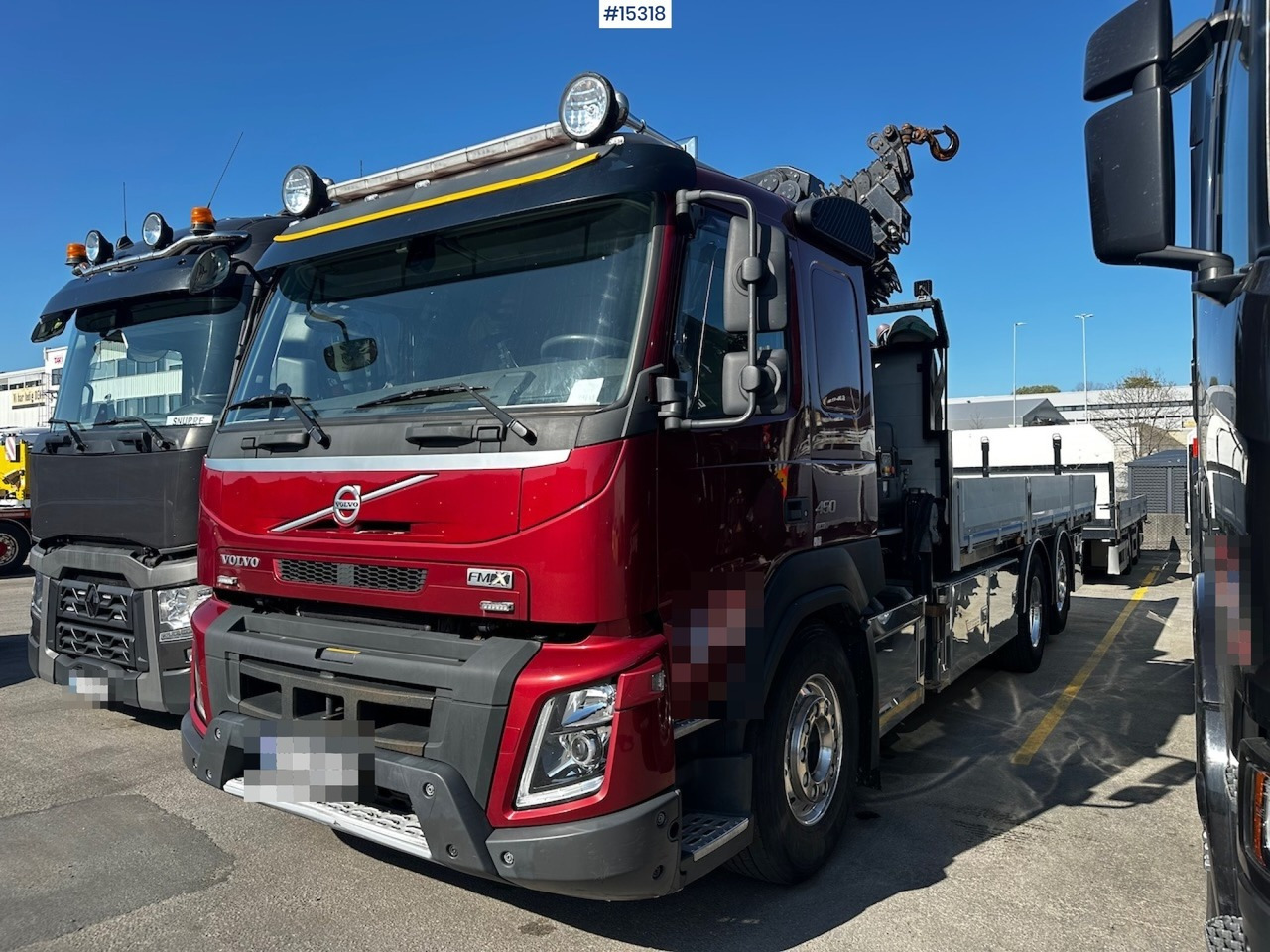 Volvo FMX 450 - Бортова вантажівка/ Платформа, Вантажівка з маніпулятором: фото 1 Volvo FMX 450 - Бортова вантажівка/ Платформа, Вантажівка з маніпулятором: фото 1