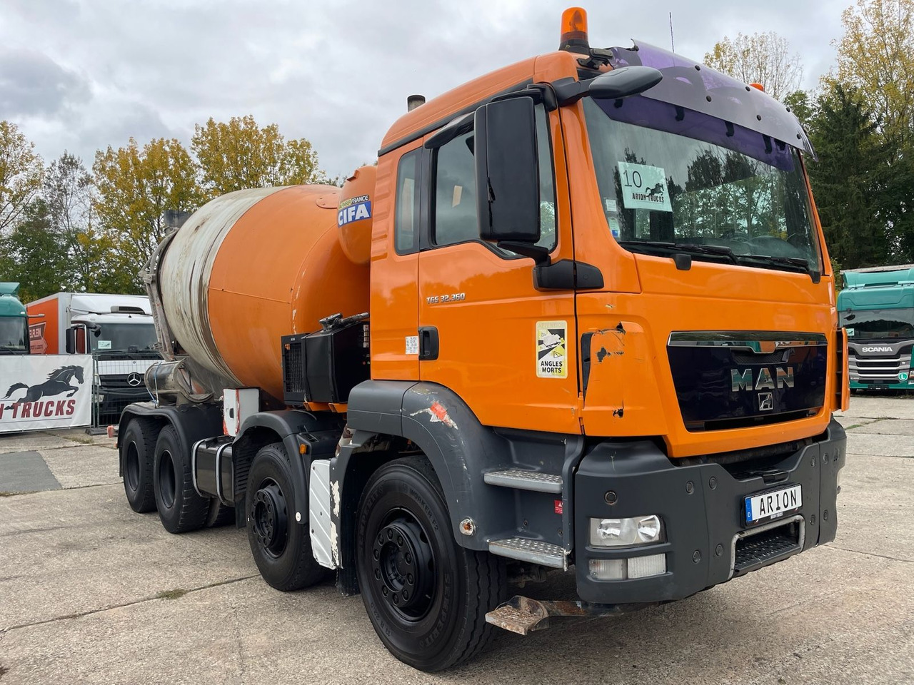 MAN TGS 32.360 8x4 BB Betonmischer/CIFA/SL9/9m3/EU4 - Автобетонозмішувач: фото 1 MAN TGS 32.360 8x4 BB Betonmischer/CIFA/SL9/9m3/EU4 - Автобетонозмішувач: фото 1