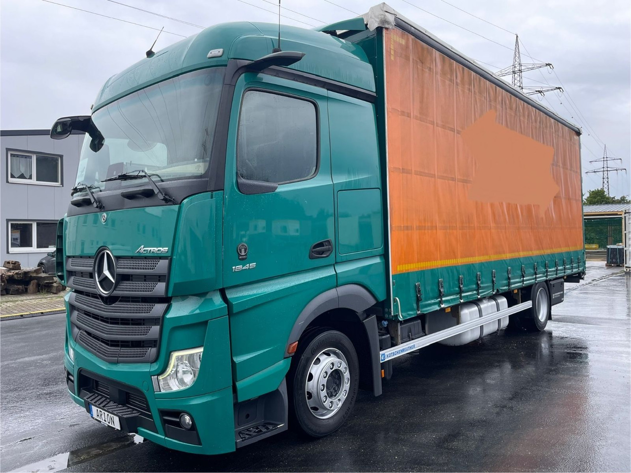 Mercedes-Benz Actros 1845 Pritsche+Plane/Retarder/MirrorCams - Тентована вантажівка: фото 3 Mercedes-Benz Actros 1845 Pritsche+Plane/Retarder/MirrorCams - Тентована вантажівка: фото 3
