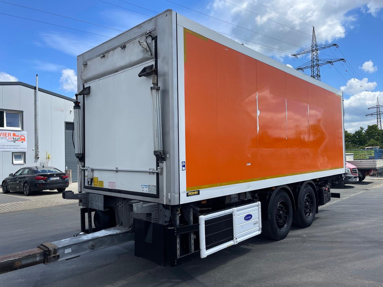 ROHR RZK/18 IV Tandem-Kühlanhänger/CARRIER/LBW/DAUTEL - Рефрижератор причіп: фото 1 ROHR RZK/18 IV Tandem-Kühlanhänger/CARRIER/LBW/DAUTEL - Рефрижератор причіп: фото 1