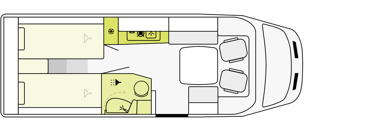 ETRUSCO Etrusco V 6.8 SCF - Будинок на колесах: фото 5 ETRUSCO Etrusco V 6.8 SCF - Будинок на колесах: фото 5