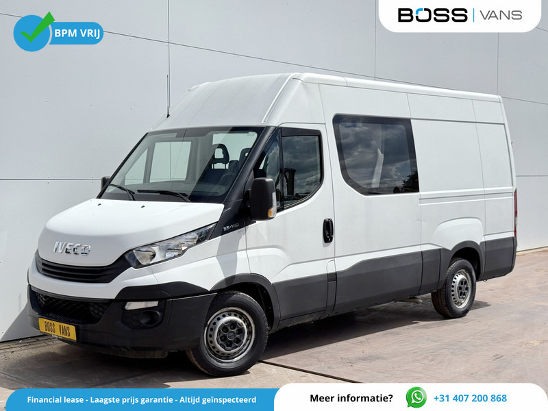 Iveco Daily 35S14 2.3 L2H2 Dubbele Cabine 7 Stoelen Airco Cruise Control Trekhaak 3.5t Lucht geveerde stoel - Суцільнометалевий фургон, Вантажопасажирський фургон: фото 1 Iveco Daily 35S14 2.3 L2H2 Dubbele Cabine 7 Stoelen Airco Cruise Control Trekhaak 3.5t Lucht geveerde stoel - Суцільнометалевий фургон, Вантажопасажирський фургон: фото 1