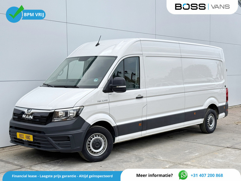 MAN TGE 3.140 2.0 TDI L4H3 Airco Cruise Control Carplay Trekhaak Camera Standkachel Parkeersensoren voor achter - Суцільнометалевий фургон: фото 1 MAN TGE 3.140 2.0 TDI L4H3 Airco Cruise Control Carplay Trekhaak Camera Standkachel Parkeersensoren voor achter - Суцільнометалевий фургон: фото 1