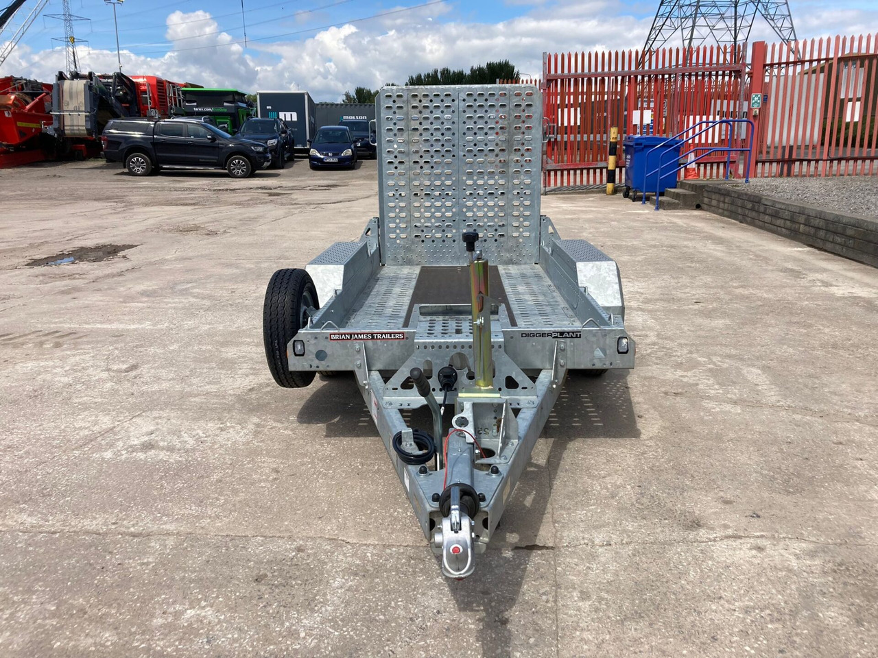 Причіп для перевезення спецтехніки Brian James Trailer T-02-T: фото 8