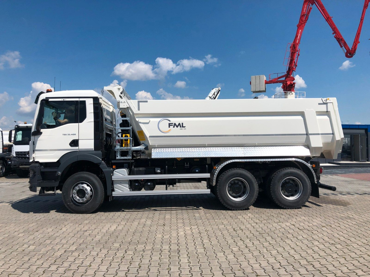 MAN TGS 33.400 6X4 EURO2 FML KIPPER 17,5M3 - Самоскид вантажівка: фото 4 MAN TGS 33.400 6X4 EURO2 FML KIPPER 17,5M3 - Самоскид вантажівка: фото 4
