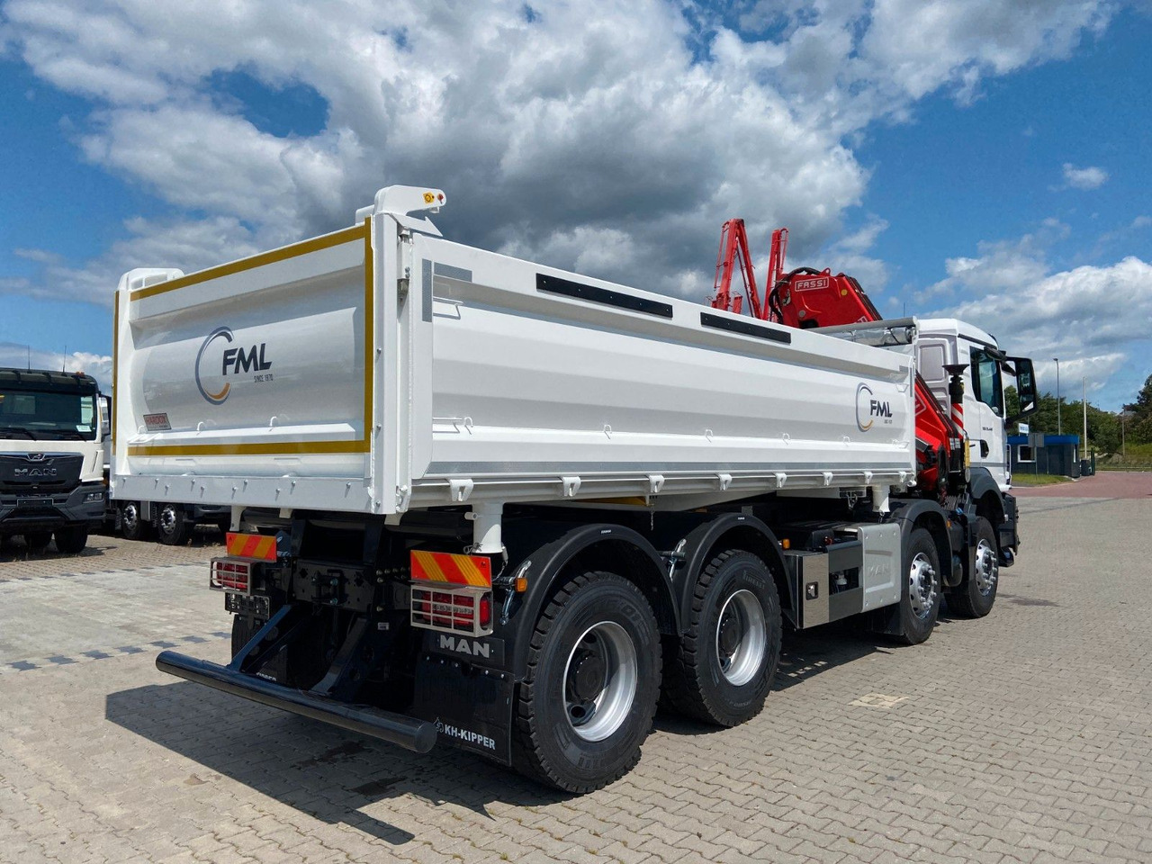 MAN TGS 35.440 DREISEITENKIPPER MIT FASSI F275.026 - Самоскид вантажівка, Вантажівка з маніпулятором: фото 5 MAN TGS 35.440 DREISEITENKIPPER MIT FASSI F275.026 - Самоскид вантажівка, Вантажівка з маніпулятором: фото 5