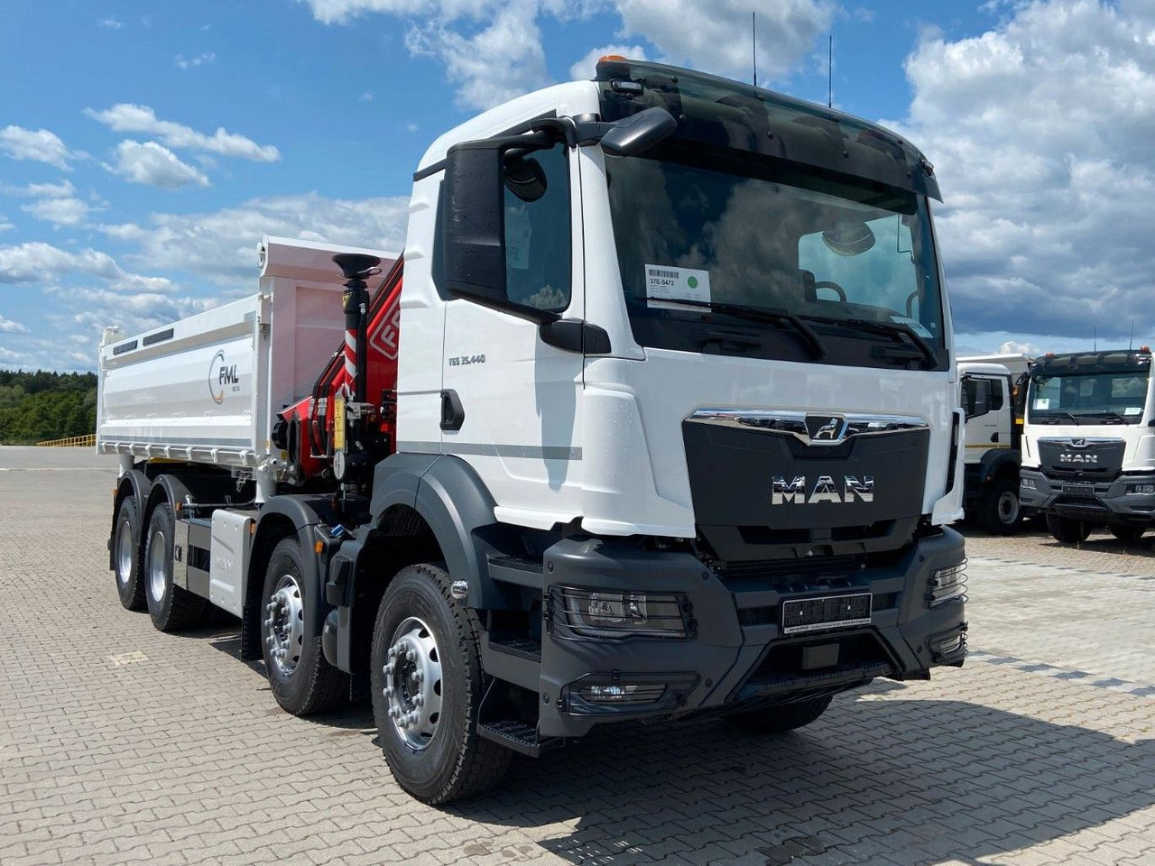 MAN TGS 35.440 DREISEITENKIPPER MIT FASSI F275.026 - Самоскид вантажівка, Вантажівка з маніпулятором: фото 2 MAN TGS 35.440 DREISEITENKIPPER MIT FASSI F275.026 - Самоскид вантажівка, Вантажівка з маніпулятором: фото 2