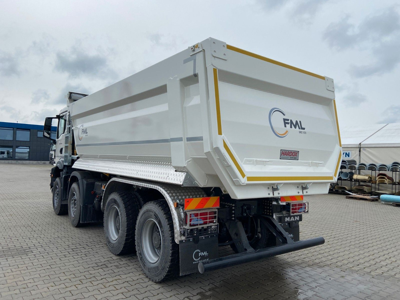 MAN TGS 41.400 8x4 EURO2 FML KIPPER 21M3 - Самоскид вантажівка: фото 5 MAN TGS 41.400 8x4 EURO2 FML KIPPER 21M3 - Самоскид вантажівка: фото 5