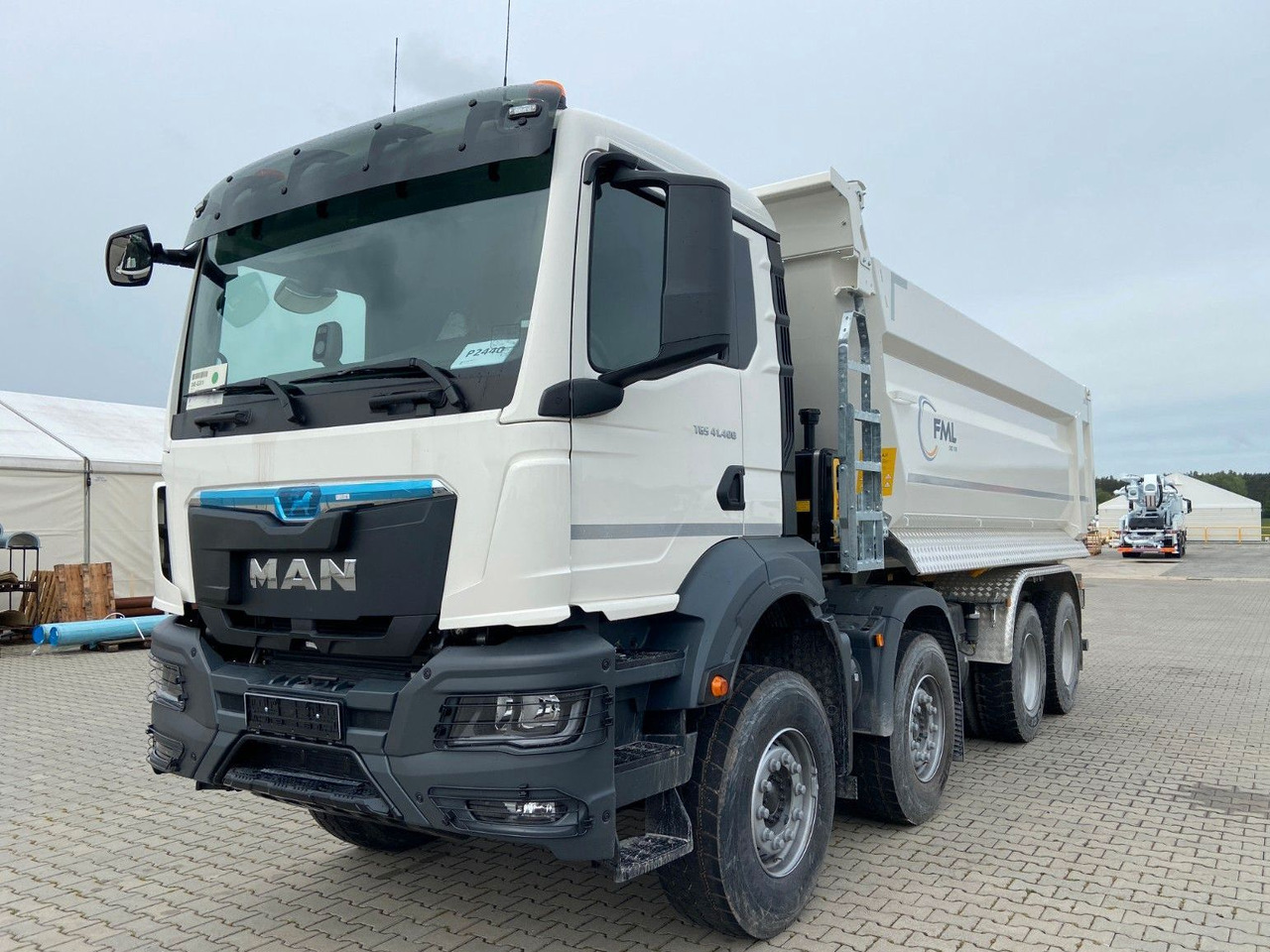 MAN TGS 41.400 8x4 EURO2 FML KIPPER 21M3 - Самоскид вантажівка: фото 2 MAN TGS 41.400 8x4 EURO2 FML KIPPER 21M3 - Самоскид вантажівка: фото 2