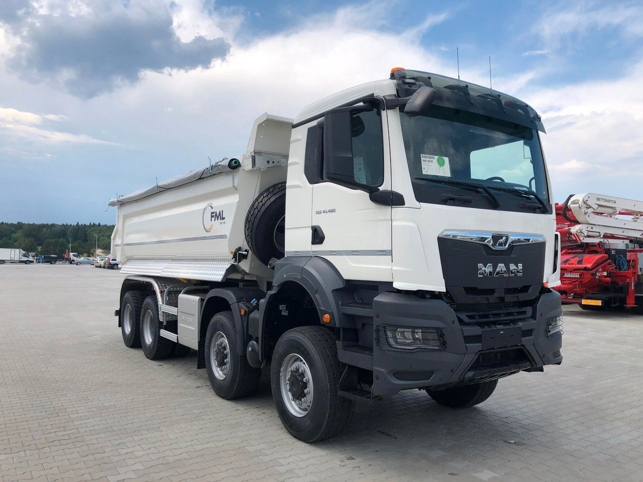 MAN TGS 41.480 GSR 8x4/8x6/8x8 FML KIPPER - Самоскид вантажівка: фото 1 MAN TGS 41.480 GSR 8x4/8x6/8x8 FML KIPPER - Самоскид вантажівка: фото 1