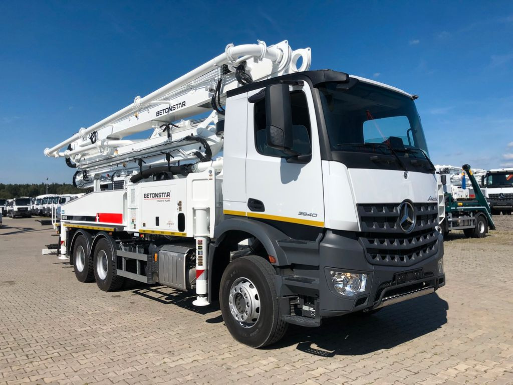 Mercedes-Benz AROCS 2840 BETONSTAR H37.14-5Z - Автобетононасос: фото 1 Mercedes-Benz AROCS 2840 BETONSTAR H37.14-5Z - Автобетононасос: фото 1
