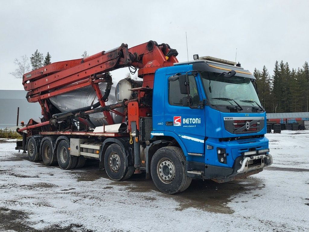 Volvo FMX 460 SARAKA SMT-33- 4Z4 9 M3 MIXER - Автобетононасос: фото 1 Volvo FMX 460 SARAKA SMT-33- 4Z4 9 M3 MIXER - Автобетононасос: фото 1