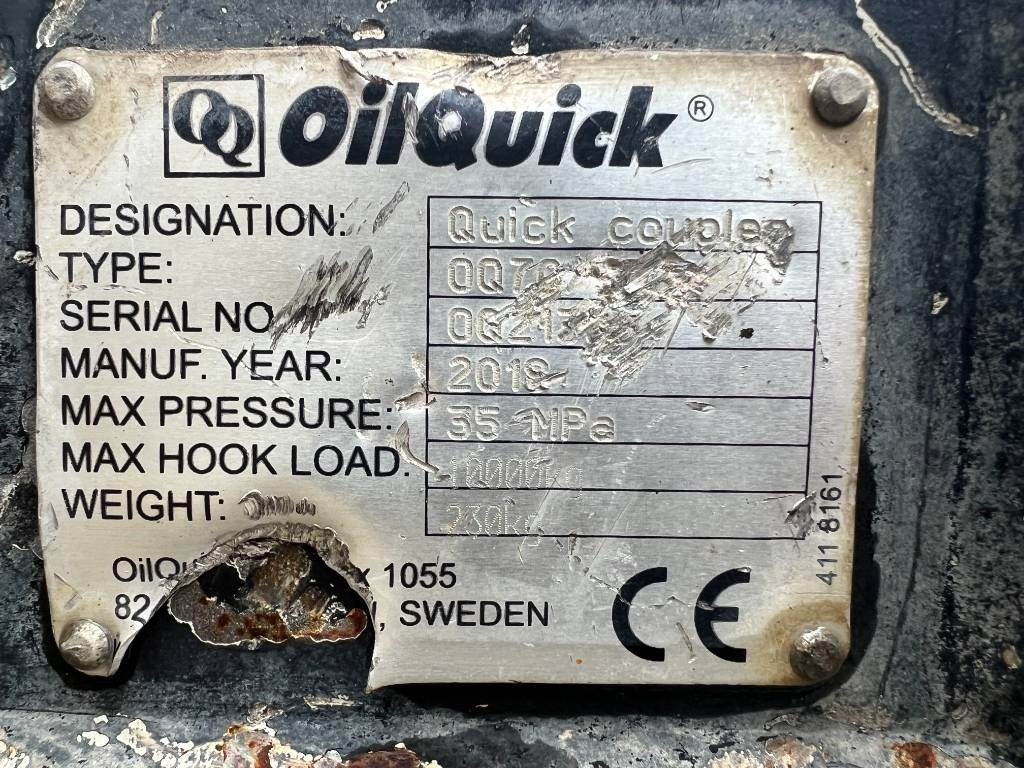 OilQuick OQ70/55 - Зчіпний пристрій в категорії Будівельна техніка: фото 2 OilQuick OQ70/55 - Зчіпний пристрій в категорії Будівельна техніка: фото 2
