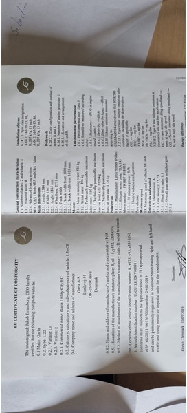 Бортова вантажівка/ Платформа, Електровантажівкa Garia Utility City EC: фото 11