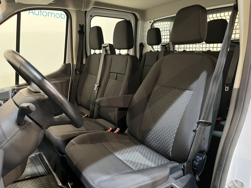 Interior photo 1: Легка бортова вантажівка, Вантажопасажирський фургон Ford Transit 2.0 TDCI L3H1 130 PK DC Dubbel Cabine Trend Open Laadbak / Euro 6 / Airco / Cruise Control / Trekhaak / CarPlay / 23.600 KM !! / BPM VRIJ !!