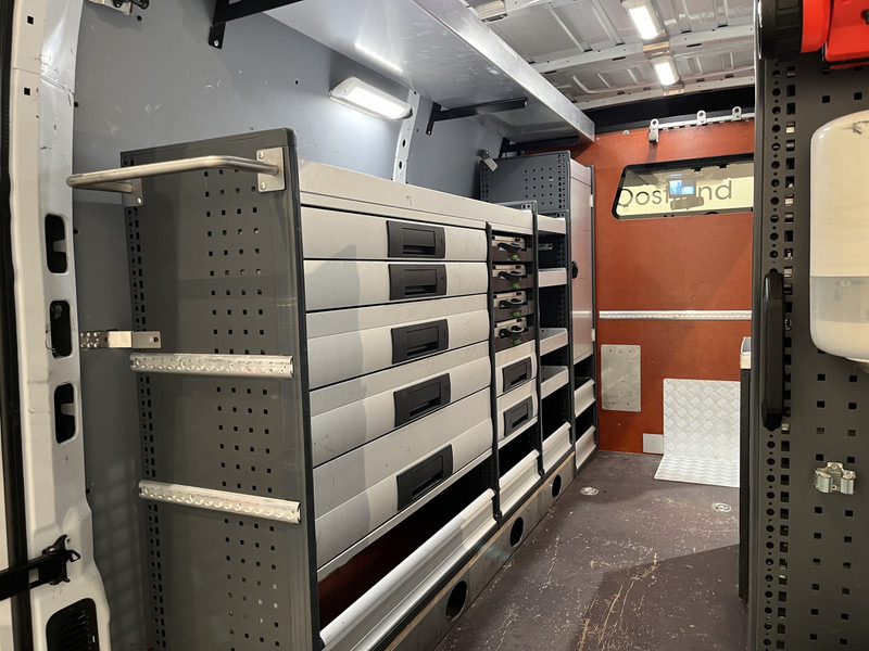 Суцільнометалевий фургон Opel Movano 2.3 CDTI BiTurbo L2H2 170 PK Automaat Servicebus / Bott Inrichting / Euro 6 / 220V. / Airco / Cruise Control / Camera / Trekhaak /: фото 9