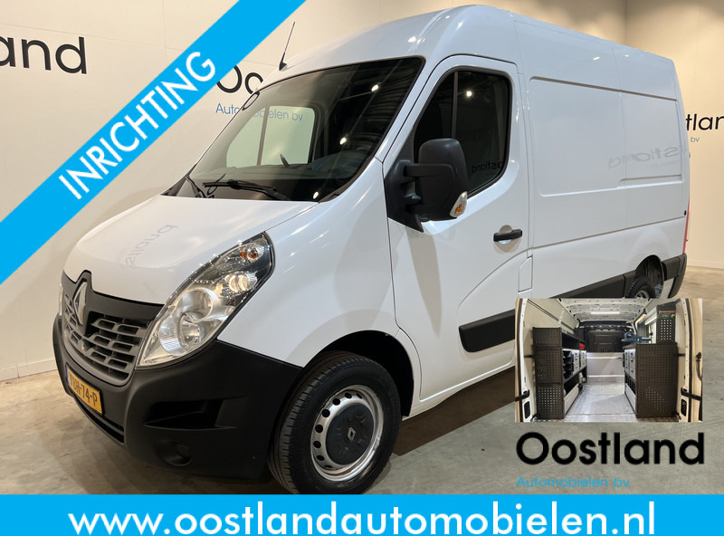 Renault Master 2.3 dCi L1H2 130 PK Servicebus / Modul-System Inrichting / Euro 6 / Airco / Cruise Control / Camera / Navigatie / Trekhaak / 73.900 KM !! - Суцільнометалевий фургон: фото 1 Renault Master 2.3 dCi L1H2 130 PK Servicebus / Modul-System Inrichting / Euro 6 / Airco / Cruise Control / Camera / Navigatie / Trekhaak / 73.900 KM !! - Суцільнометалевий фургон: фото 1