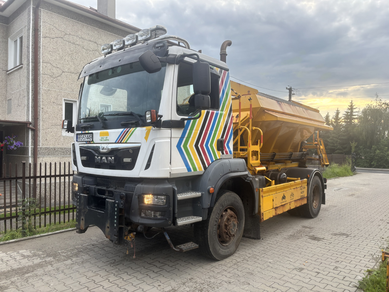 MAN TGM 18.290 4X4 BB GRITTER/SPREADER/PLOUGH - Снігоприбиральна машина: фото 2 MAN TGM 18.290 4X4 BB GRITTER/SPREADER/PLOUGH - Снігоприбиральна машина: фото 2