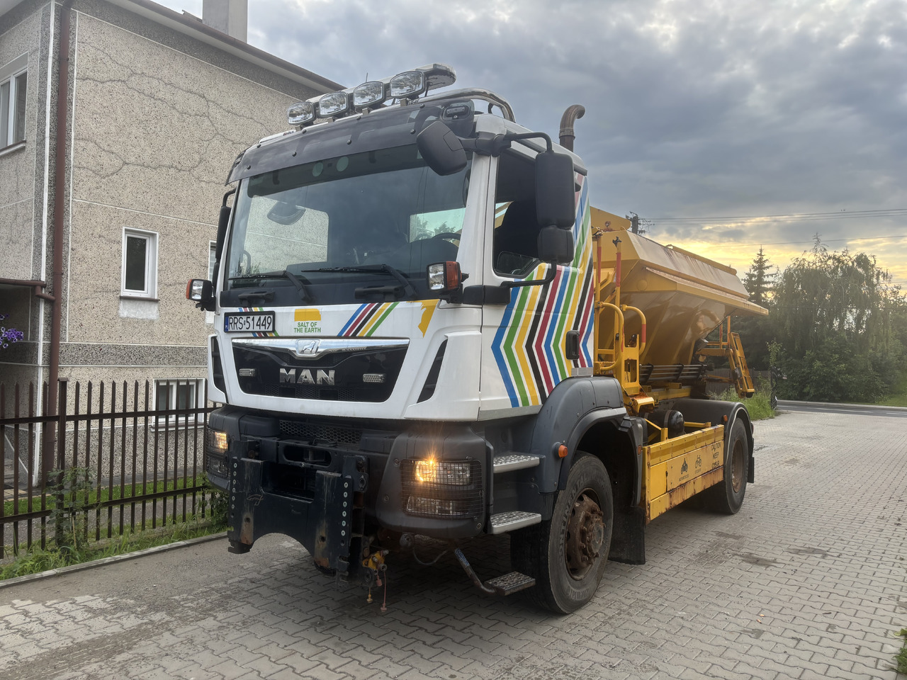 MAN TGM 18.290 4X4 BB GRITTER/SPREADER/PLOUGH - Снігоприбиральна машина: фото 1 MAN TGM 18.290 4X4 BB GRITTER/SPREADER/PLOUGH - Снігоприбиральна машина: фото 1