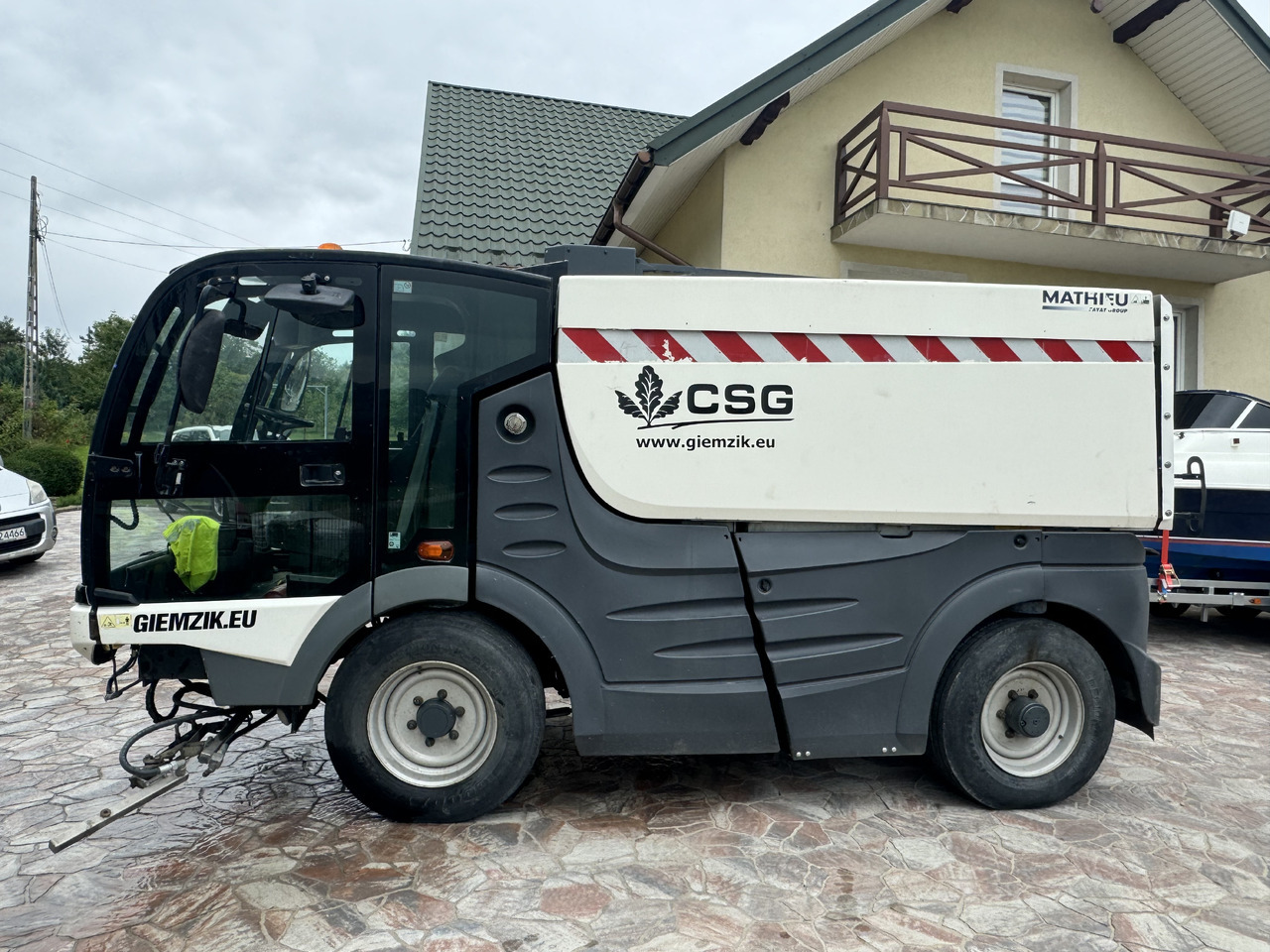 MATHIEU Grand Aquadyne 4000 water truck sprayer HP washer - Підмітально-прибиральна машина: фото 4 MATHIEU Grand Aquadyne 4000 water truck sprayer HP washer - Підмітально-прибиральна машина: фото 4