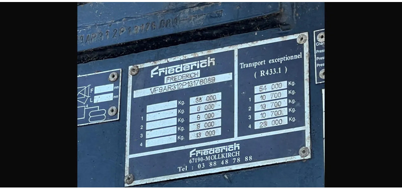Friederich AR312PBCS - Причіп лісовоз: фото 3 Friederich AR312PBCS - Причіп лісовоз: фото 3